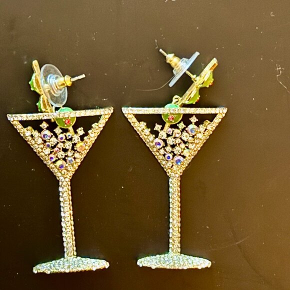 Bauble Bar Martini Earrings - Picture 1 of 4